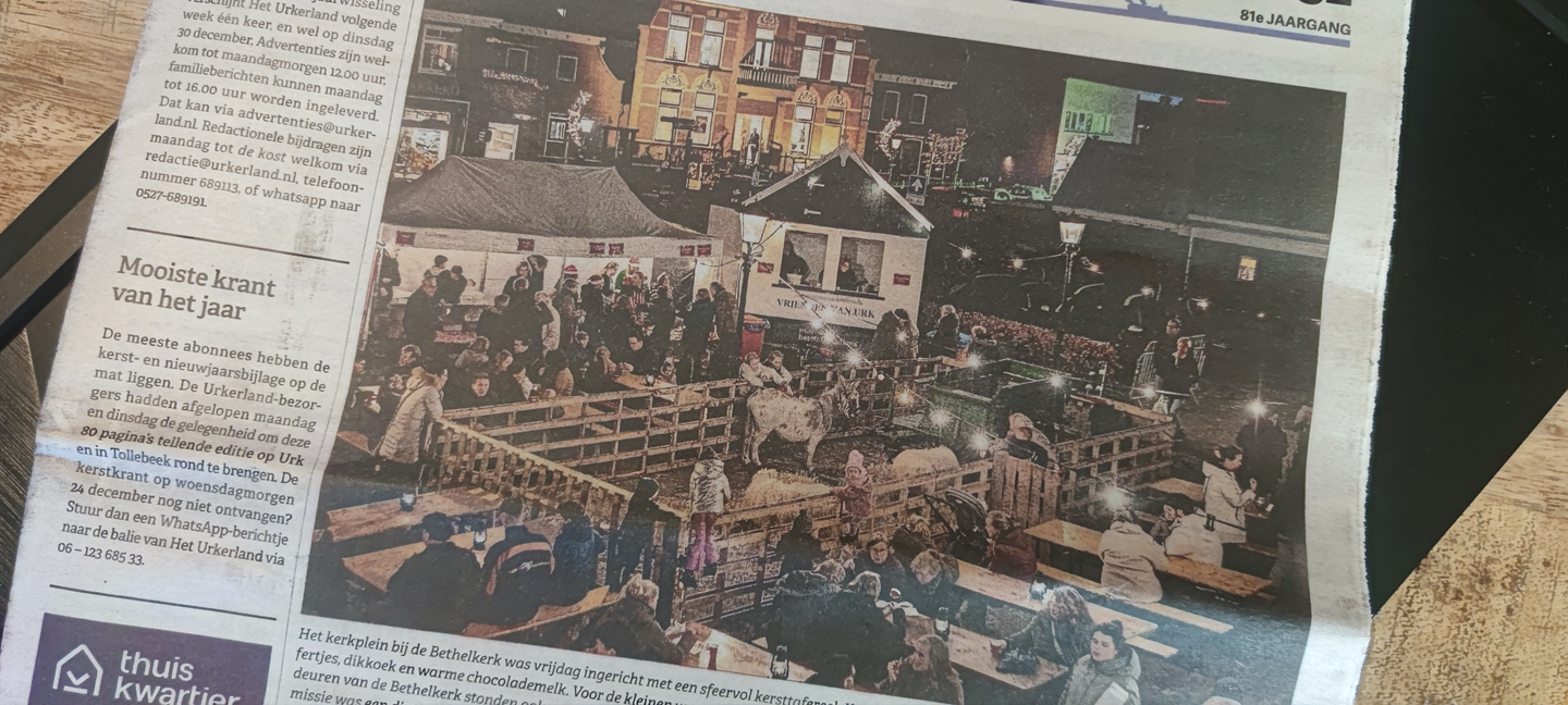 kerst urk bethelkerk